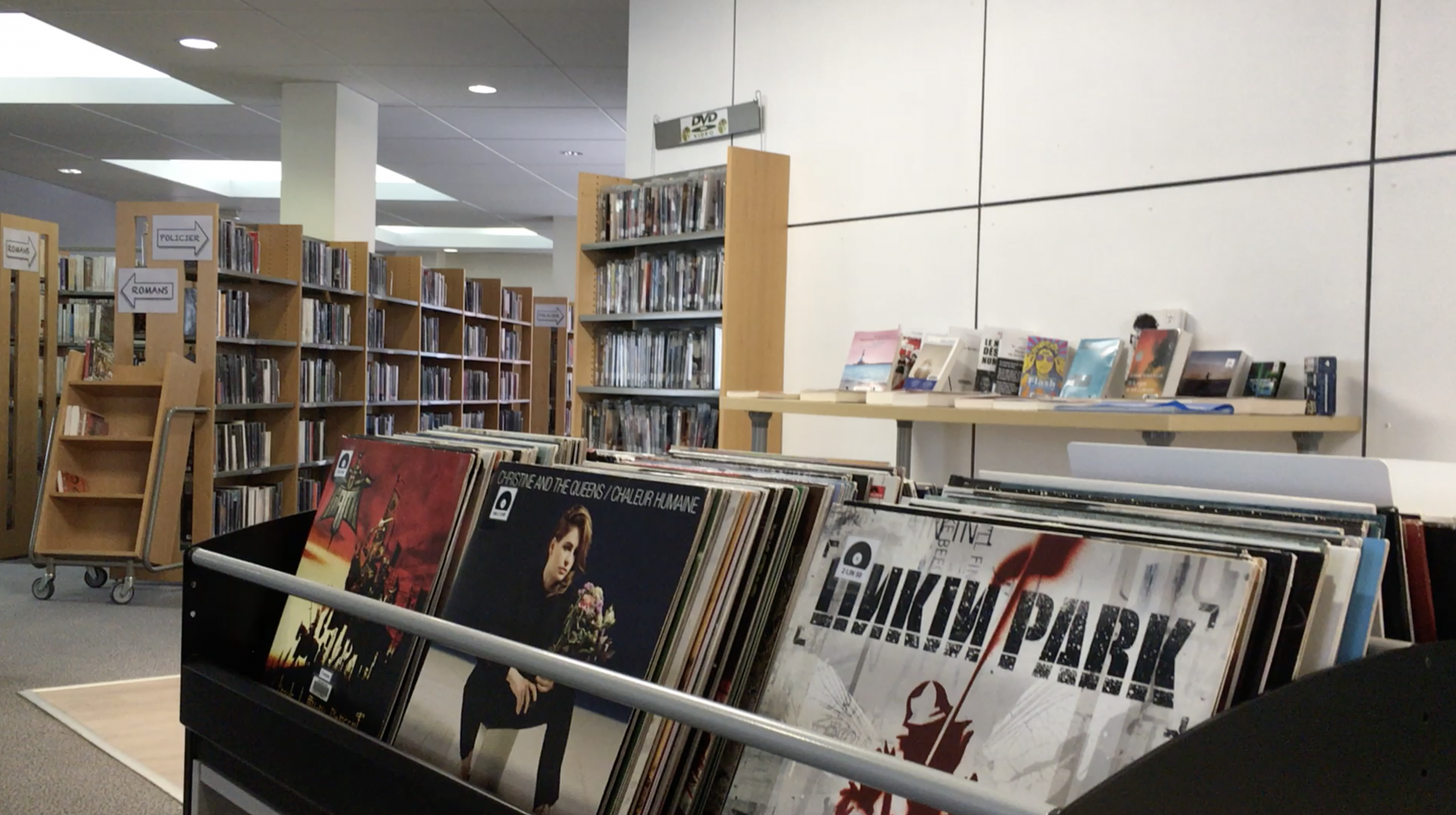 Vinyles mediatheque pole gambetta