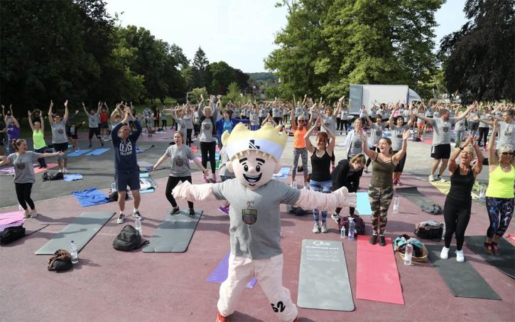 Sports day au Jardin Public